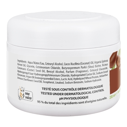 Masque capillaire nutrition anti-âge Argan&Karité végétale