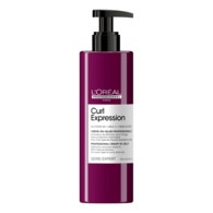 250ML L'ORÉAL PROFESSIONNEL SERIE EXPERT CURL EXPRESSION Crème-en-gelée activatrice de définition sans rinçage avec protection thermique  1 of 2 