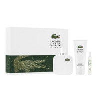  Lacoste L.12.12 BLANC Coffret eau de toilette + gel douche + vaporisateur voyage  1 of 2 