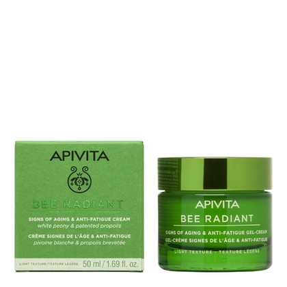 50mL APIVITA BEE RADIANT Gel-crème anti-âge et anti-fatigue - texture légère  1 of 2 