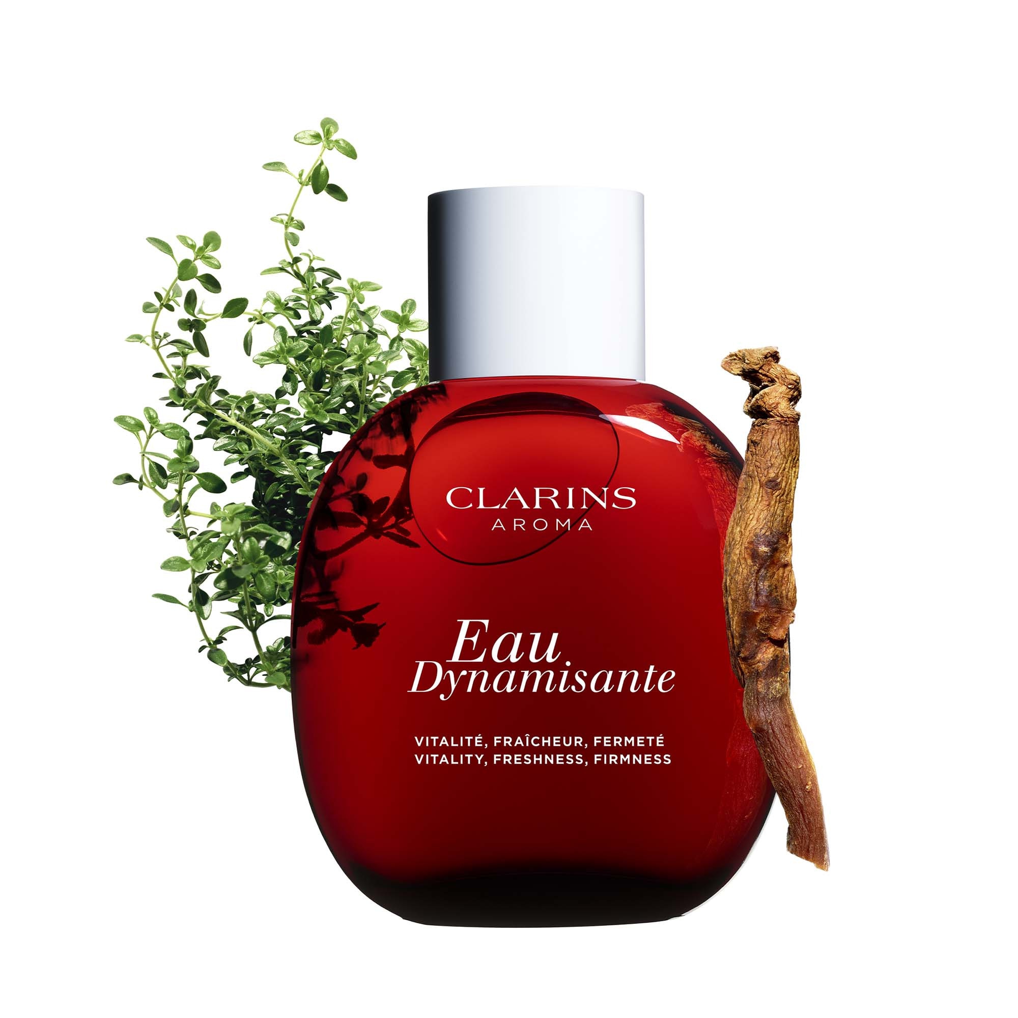 500ML Clarins AROMA - EAU DYNAMISANTE Eau de soins parfumée vitalité, fraîcheur, fermeté vitalité, fraîcheur, fermeté eau de soins parfumée 1 of 4