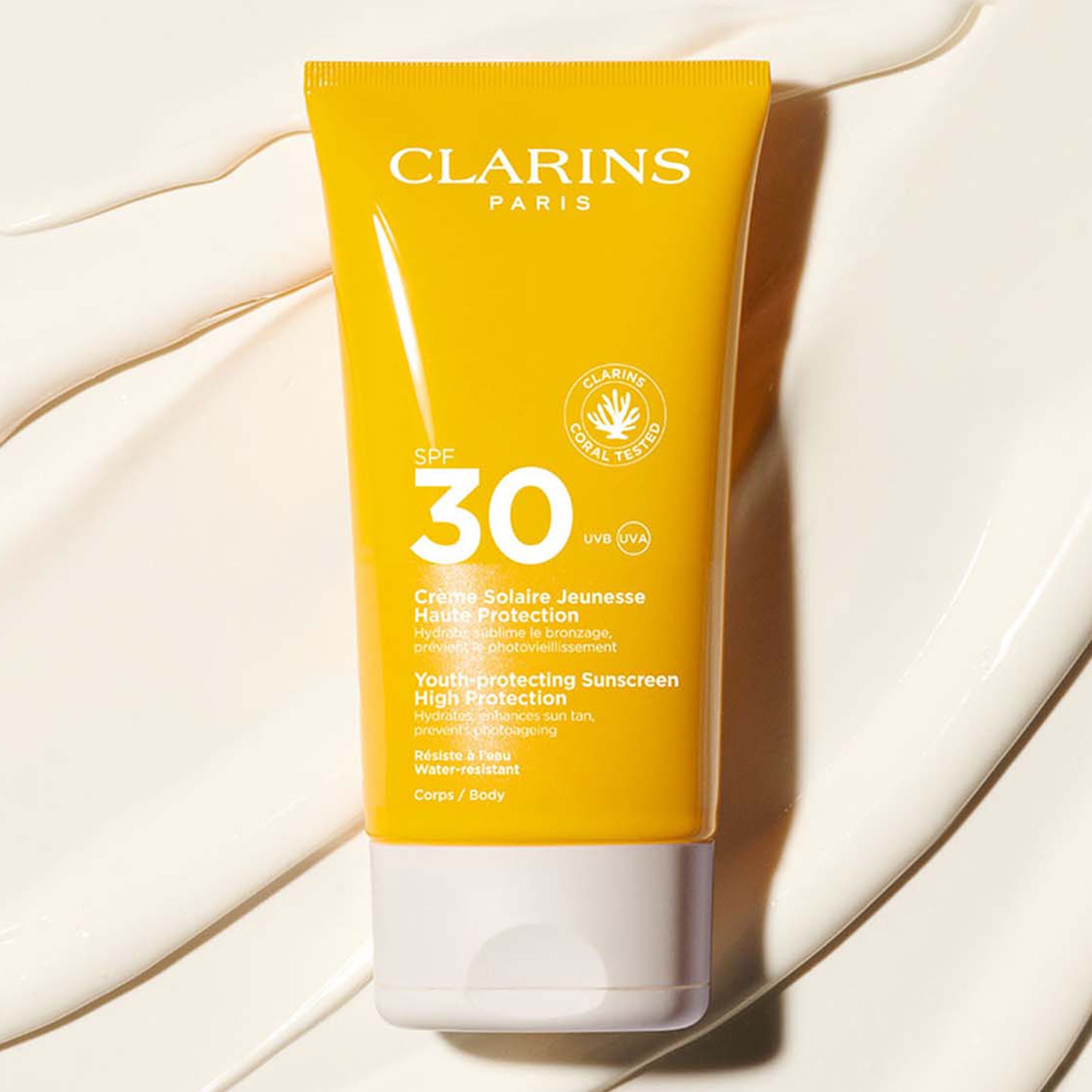 Crème solaire jeunesse haute protection spf30 protection solaire corps uva/uvb 30