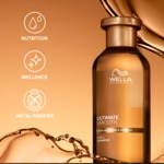 250ML WELLA PROFESSIONALS ULTIMATE SMOOTH Shampoing nourrissant pour cheveux secs, ternes ou frisés 2 of 4 Shampoing nourrissant pour cheveux secs, ternes ou frisés