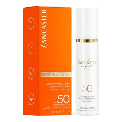 50ML Lancaster SUN PERFECT Crème protectrice éclat visage  1 of 4 