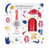  Roger & Gallet GINGEMBRE ROUGE Coffret - eau parfumée+ bougie parfumée  1 of 2 