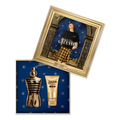  Jean Paul Gaultier LES MALES Coffret elixir et gel douche  1 of 4 