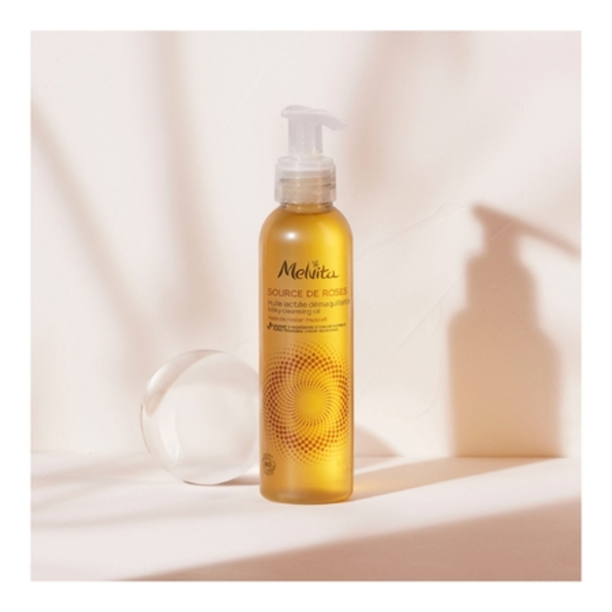 Huile lactée démaquillante naturelle & bio