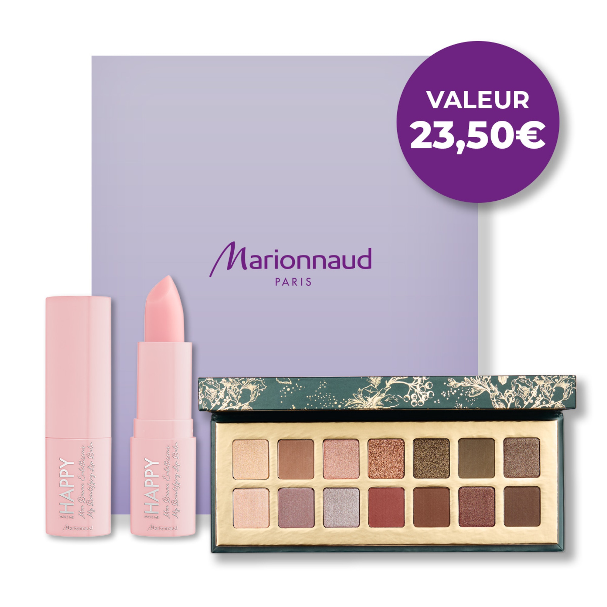 Marionnaud - Les Idées Cadeaux - Pochette Maquillage Yeux Et Lèvres ? Petite