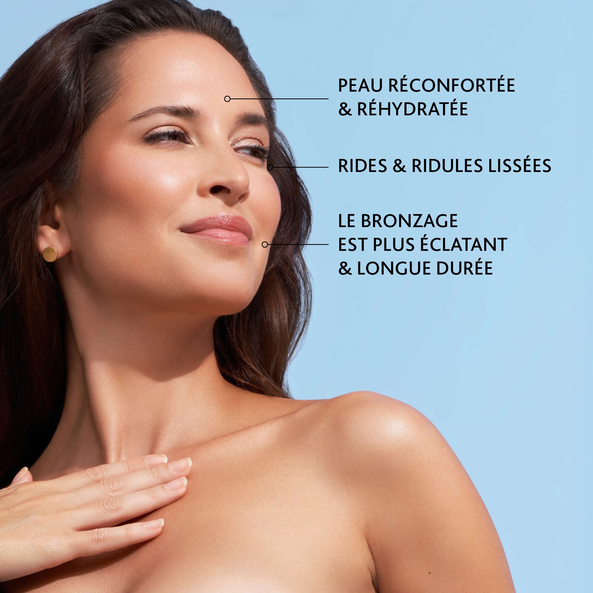 Soin visage après-soleil anti-rides fermeté