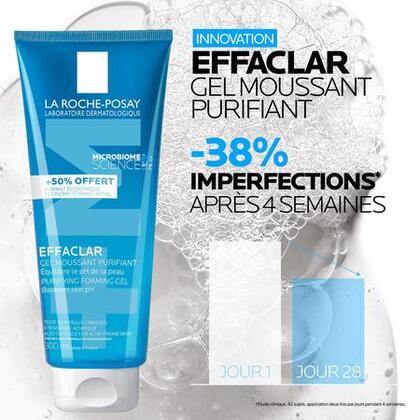 300ML LA ROCHE POSAY EFFACLAR Gel mousse  1 of 4 