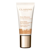 [2]Refs!D5 Clarins CREMES TEINTEES Skin illusion tinted moisturizer spf25 - crème teintée booster d'éclat  1 of 2 