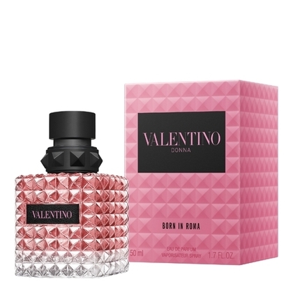 50ML Valentino Born in Roma Donna Eau de Parfum Pour Elle Floral Ambré Boisé  1 of 4 