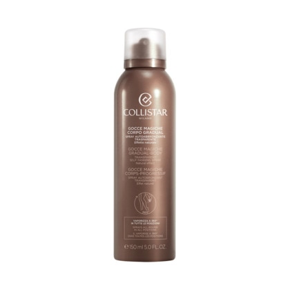 150ML COLLISTAR GOCCE MAGICHE CORPS PROGRESSIF Spray autoabronzant transparent effet naturel 1 of 3