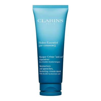 Clarins - Hydra-essentiel - Hydra-essentiel [ha²+ Ceramides] - Masque-crème « Anti-soif » Réparateur - 75ml
