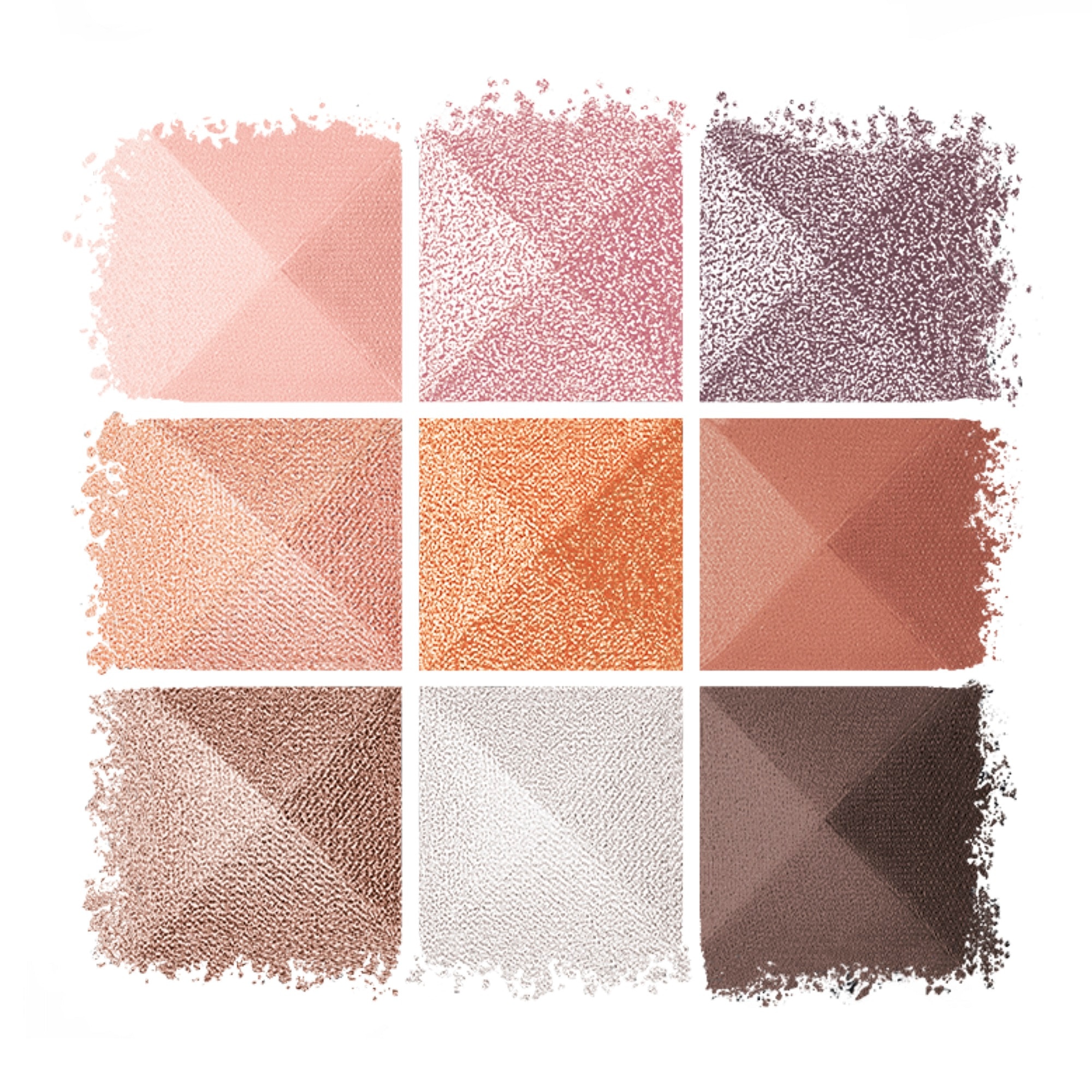 Palette fards à paupières multi-finis haute pigmentation tenue 12h