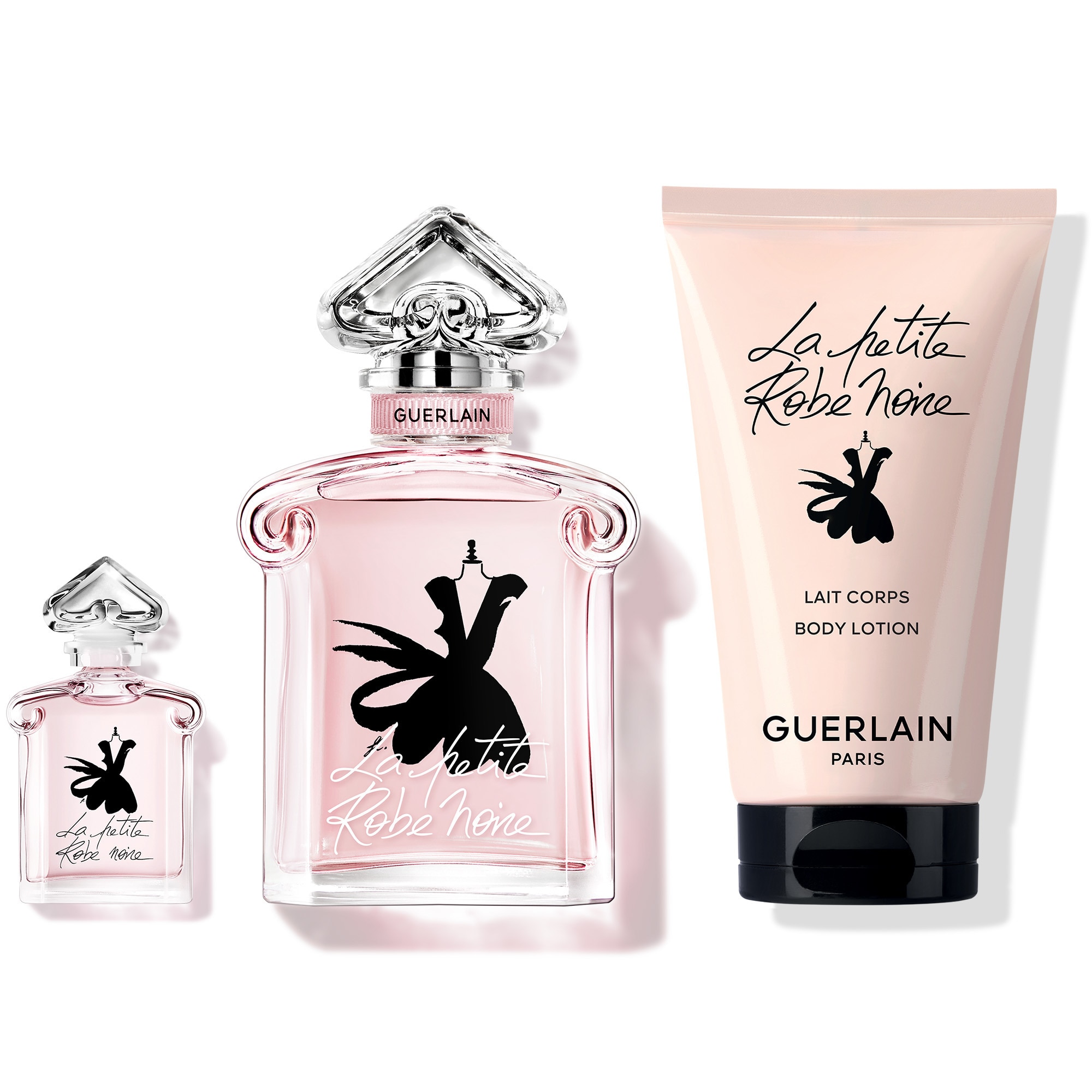 Coffret eau de toilette + miniature + lait pour le corps
