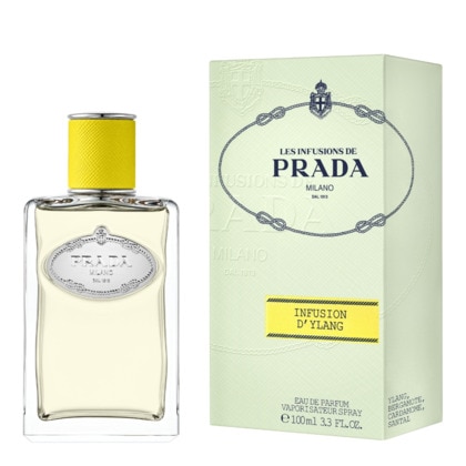 100ML Prada INFUSION D'YLANG Eau de parfum florale boisée radieuse  1 of 4 