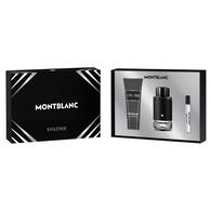  MONTBLANC EXPLORER Coffret eau de parfum + gel douche + vaporisateur de voyage  1 of 2 