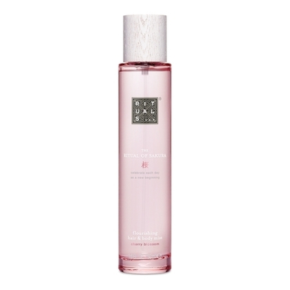 50ml RITUALS THE RITUAL OF SAKURA Brume parfumée fleur de cerisier corps & cheveux  1 of 3 