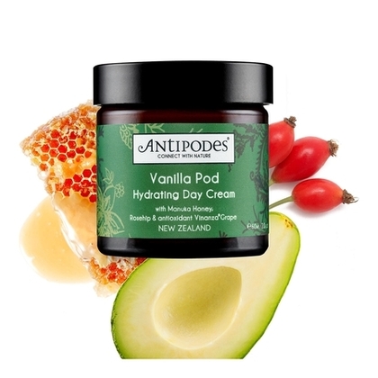 60ml Antipodes VANILLA POD Vanilla Pod Crème de jour hydratante à la vanille  1 of 3 