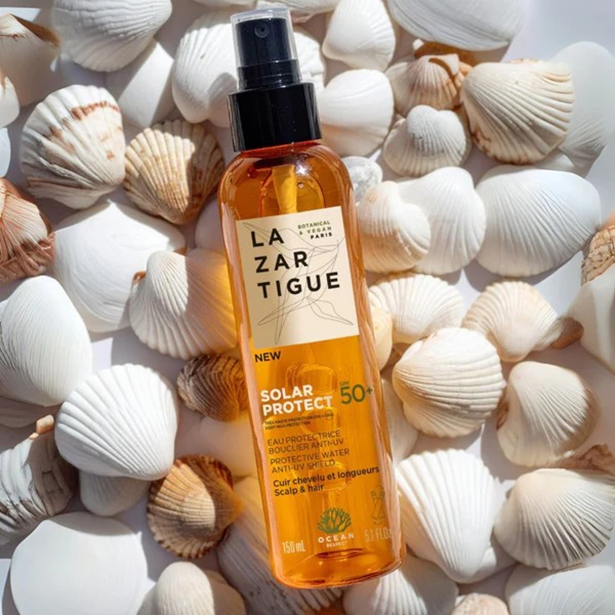 100ML LAZARTIGUE SOLAR PROTECT SPF50+ Eau protectrice bouclier anti-uv  1 of 4 