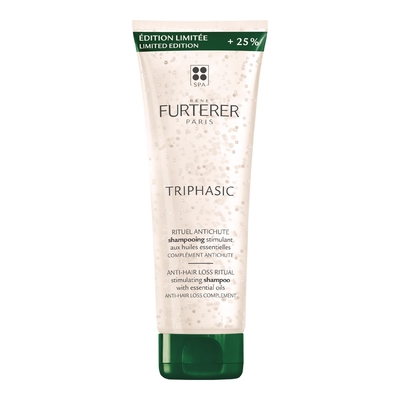 Rene Furterer - Triphasic - René Furterer - Triphasic - Shampooing Stimulant Aux Huiles Essentielles Complément Antichute Sans Silicone 250 ml - 250ml