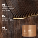 150ML WELLA PROFESSIONALS ULTIMATE SMOOTH Masque nourrissant pour cheveux secs, ternes ou frisés 3 of 4 Masque nourrissant pour cheveux secs, ternes ou frisés