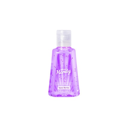 30ML MERCI HANDY HANDCARE Gel mains nettoyant - space berries  1 of 2 