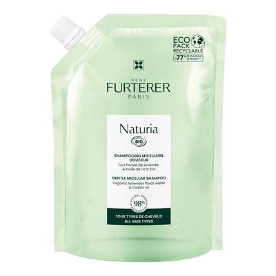 Rene Furterer - Naturia - René Furterer Shampooing Micellaire Douceur - Shampoing Ultra Doux Sans Sulfates - Naturia 400 ml - 400ml