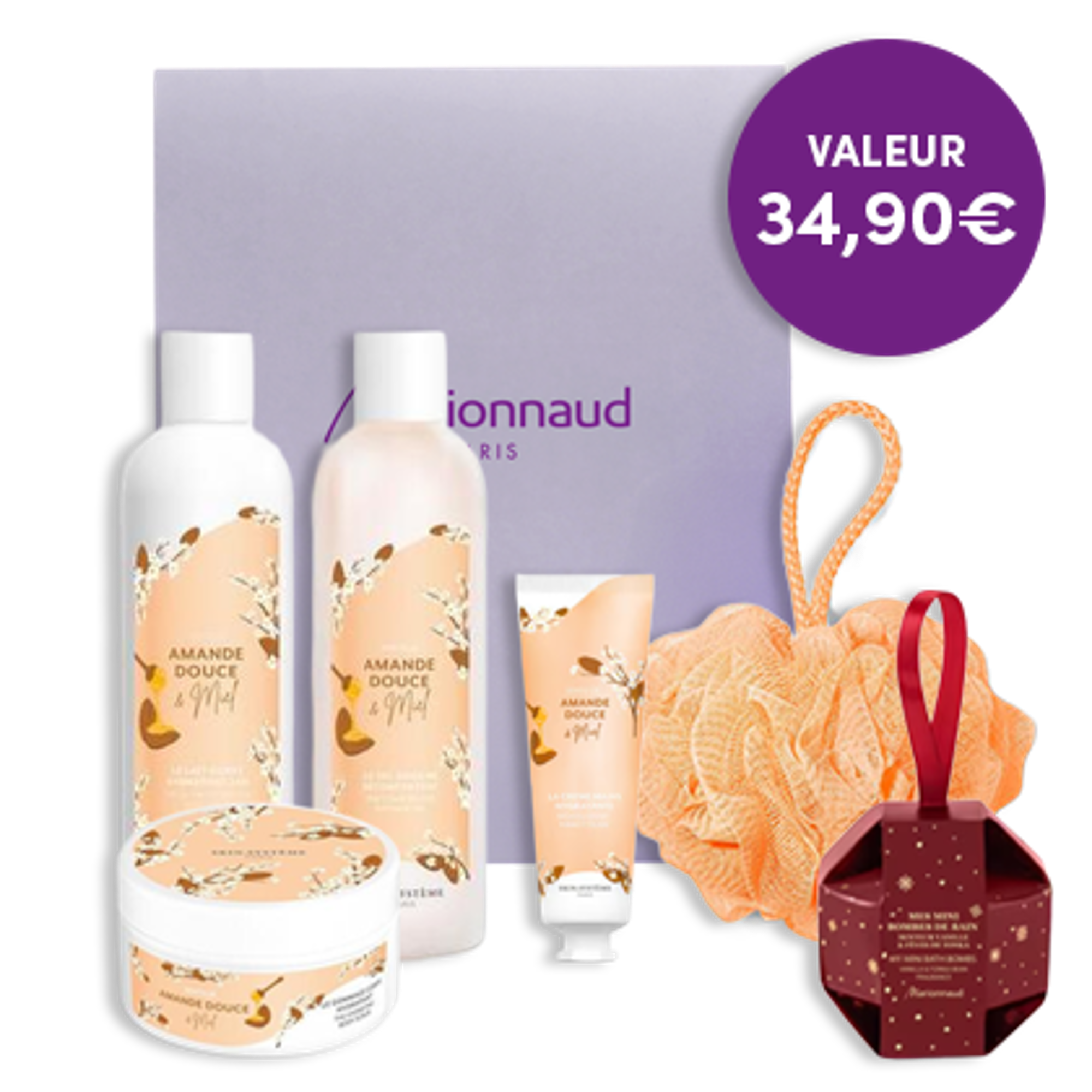 Marionnaud - Surprises Enchantées - Pochette Bain Amande & Miel