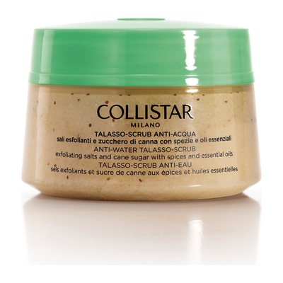 Collistar - Talasso-scrub Anti-eau - Sels Exfoliants Et Sucre De Canne Aux Épices Et Huiles Essentielles - 300g