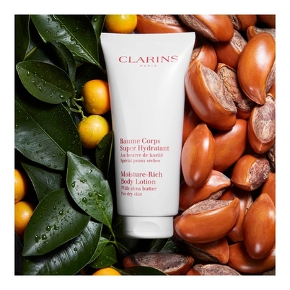 200ML Clarins SOINS CORPS HYDRATANTS Baume corps super hydratant au beurre de karité  1 of 4 