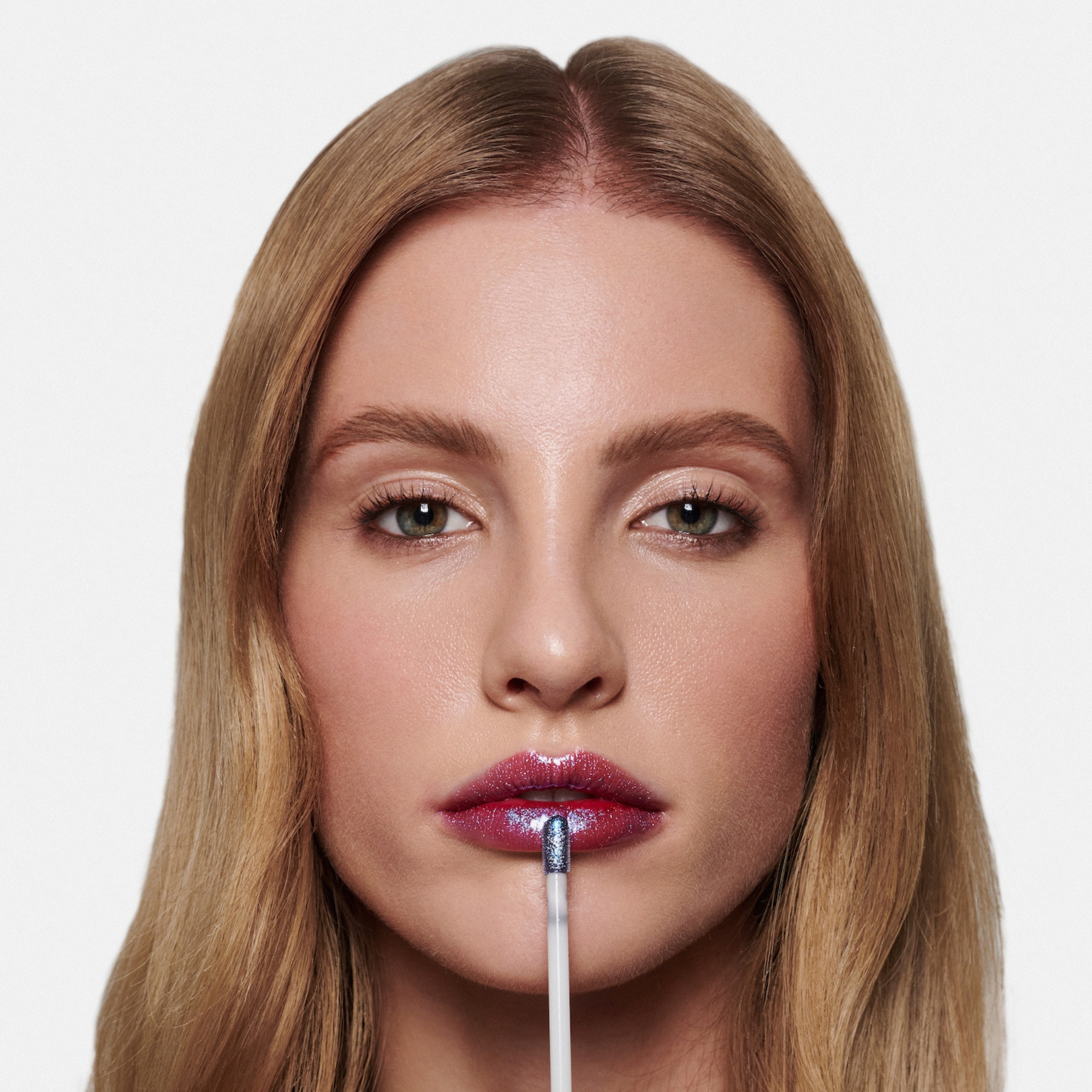 Gloss à lèvres irisé