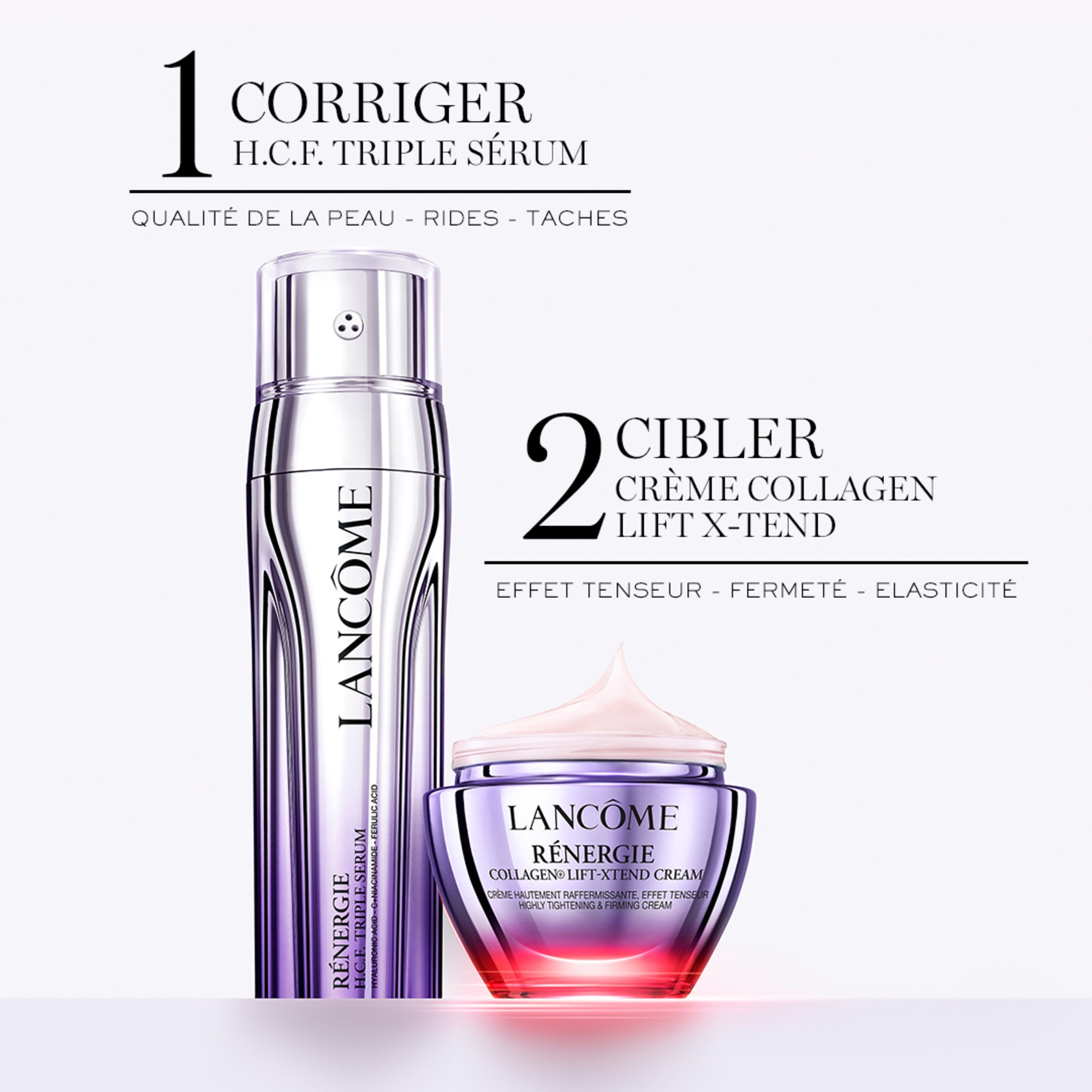 50ML Lancôme RENERGIE COLLAGEN LIFT-XTEND Crème anti-âge hautement raffermissante  1 of 4 