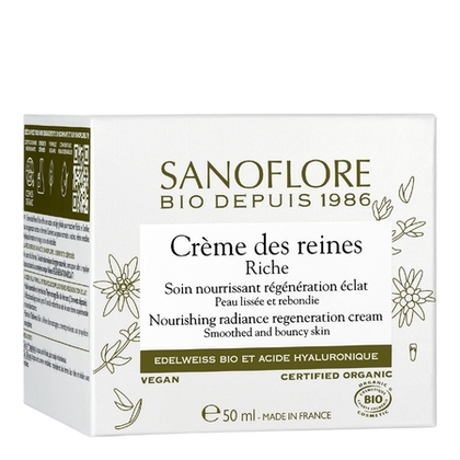 Crème jour anti-âge riche régénération éclat certifiée bio