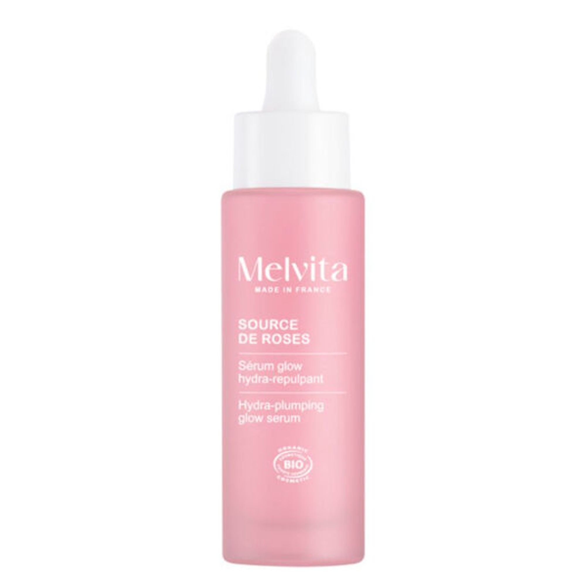 Melvita Source De Roses Sérum Glow Hydra-Repulpant Bio Concentré 30 Ml - Image 2