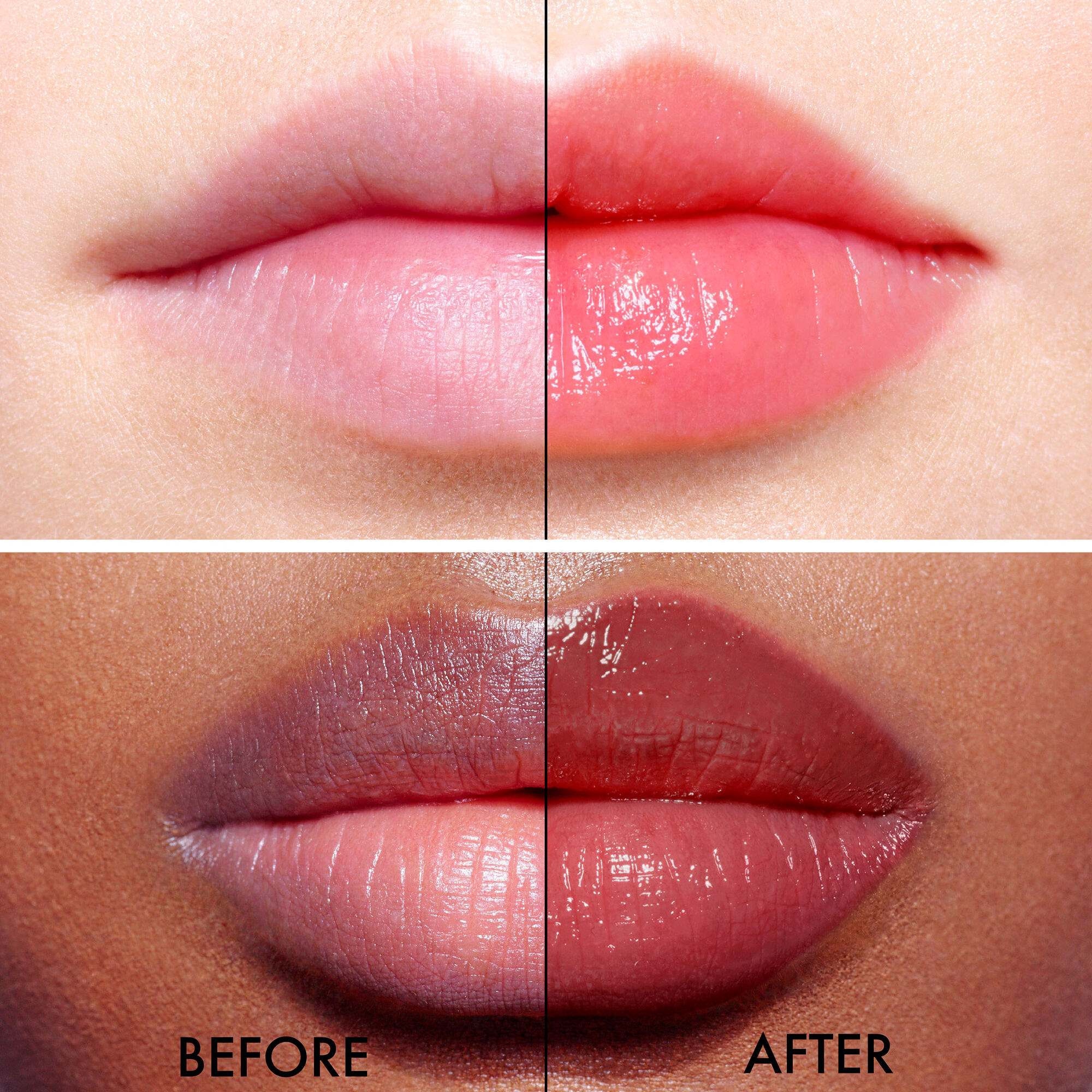 Baume à lèvres hydratant 48 h - couleur activée par le ph