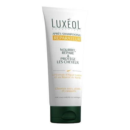 200ML Luxeol APRES-SHAMPOOING REPARATEUR Nourrit, répare et protège les cheveux - Cheveux secs, abîmés et cassants  1 of 3 