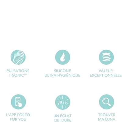  FOREO LUNA LUNA™ mini 3 appareil nettoyant électrique pour tous les types de peau, Mint  1 of 4 