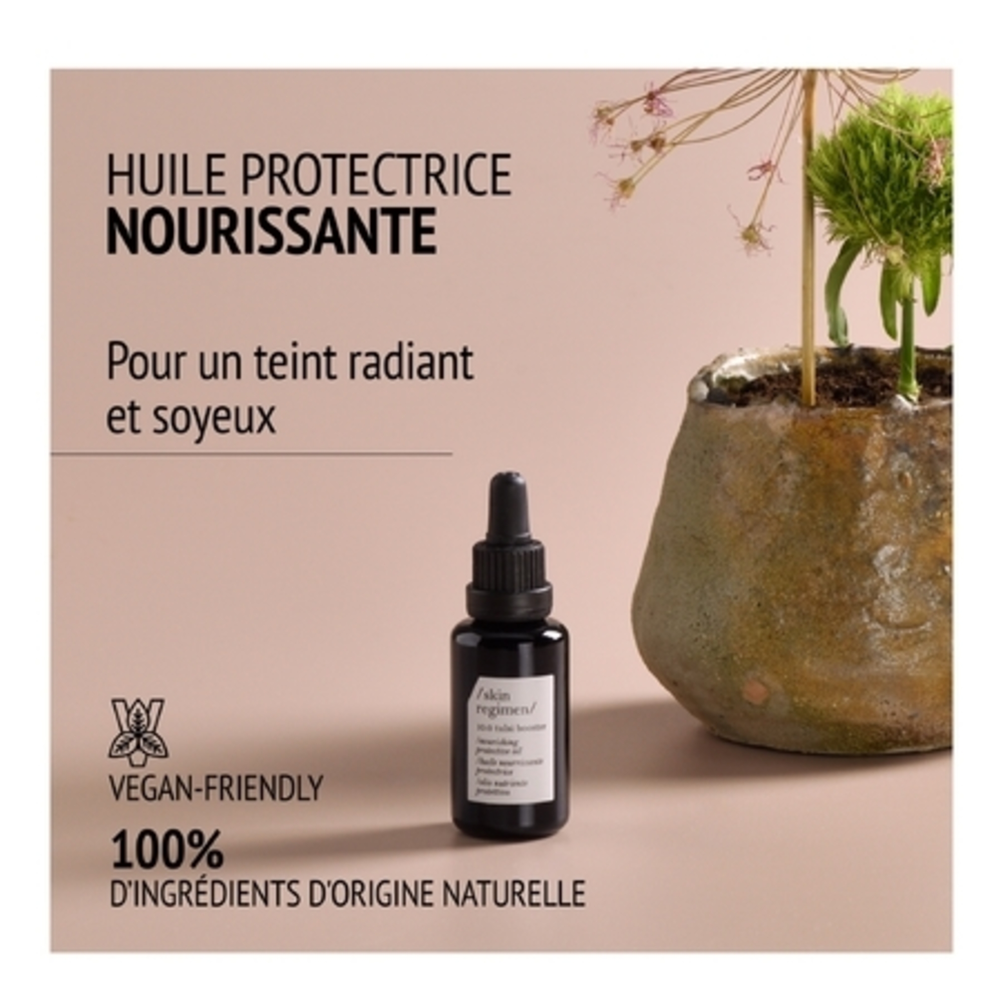 Huile nourrissante protectrice - tulsi booster
