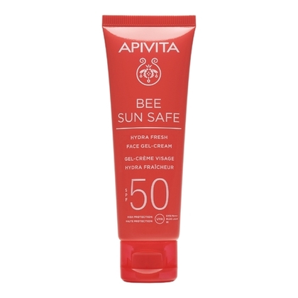 50mL APIVITA BEE SUN SAFE Gel-crème visage hydra fraîcheur SPF50  1 of 2 