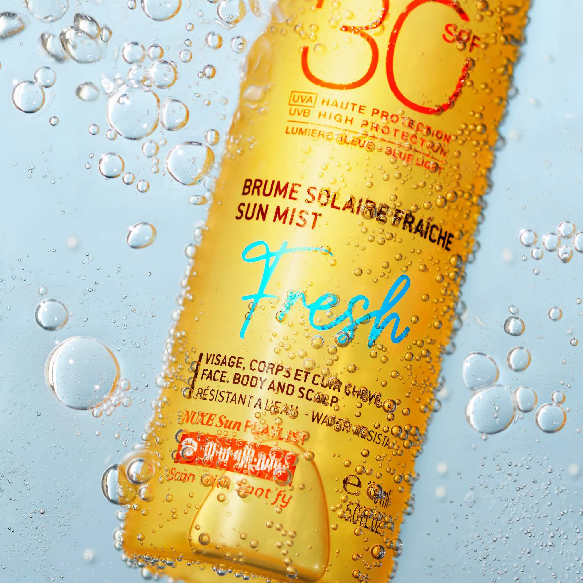 Brume solaire fraîche spf30