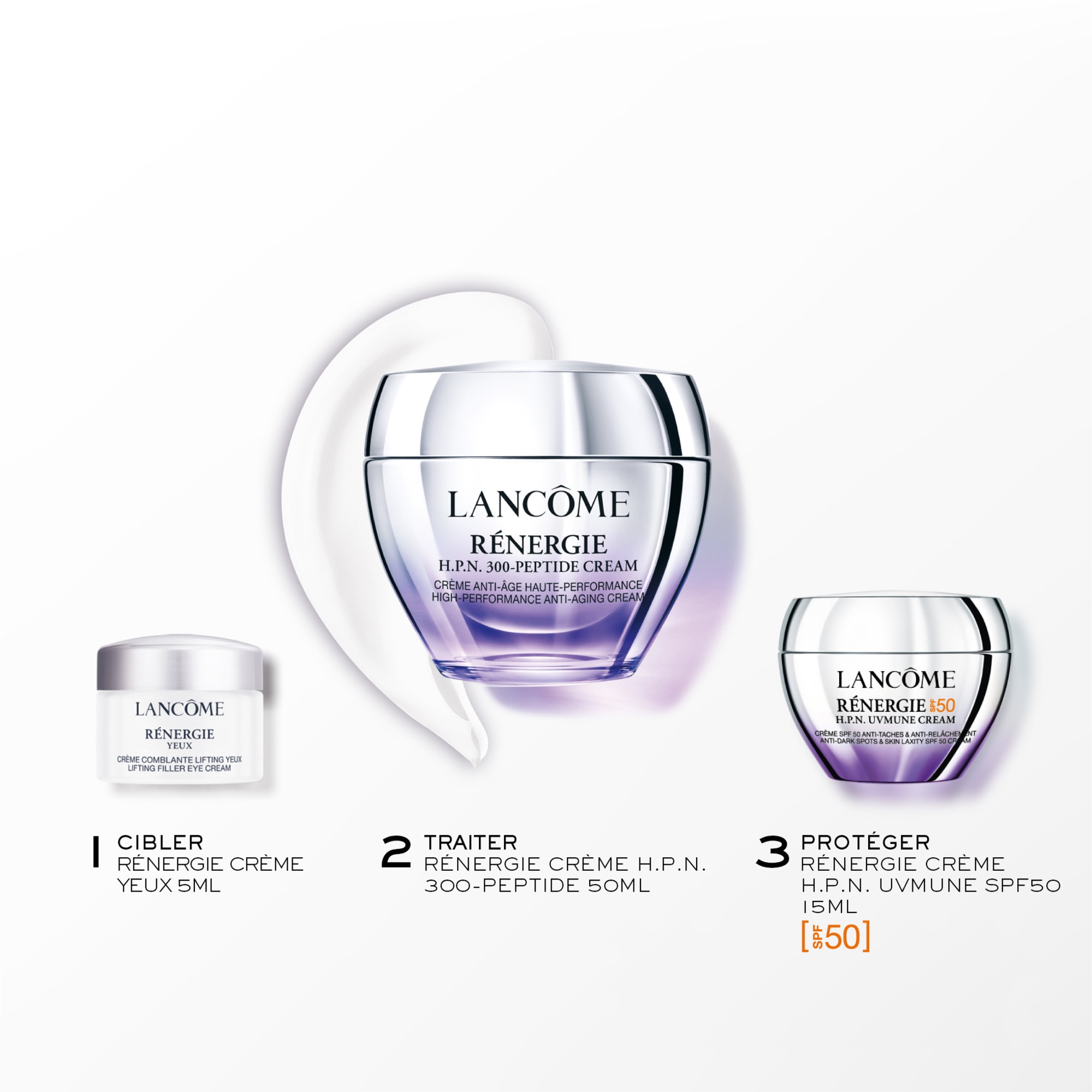 Lancôme RENERGIE Coffret - sérum + crème yeux + crème rides 2 of 4 Coffret - sérum + crème yeux + crème rides