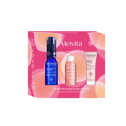  MELVITA SOURCE DE ROSES CN24 EAU FLORAL.ROS.50ML+CRM.HYD.15ML  1 of 1 CN24 EAU FLORAL.ROS.50ML+CRM.HYD.15ML