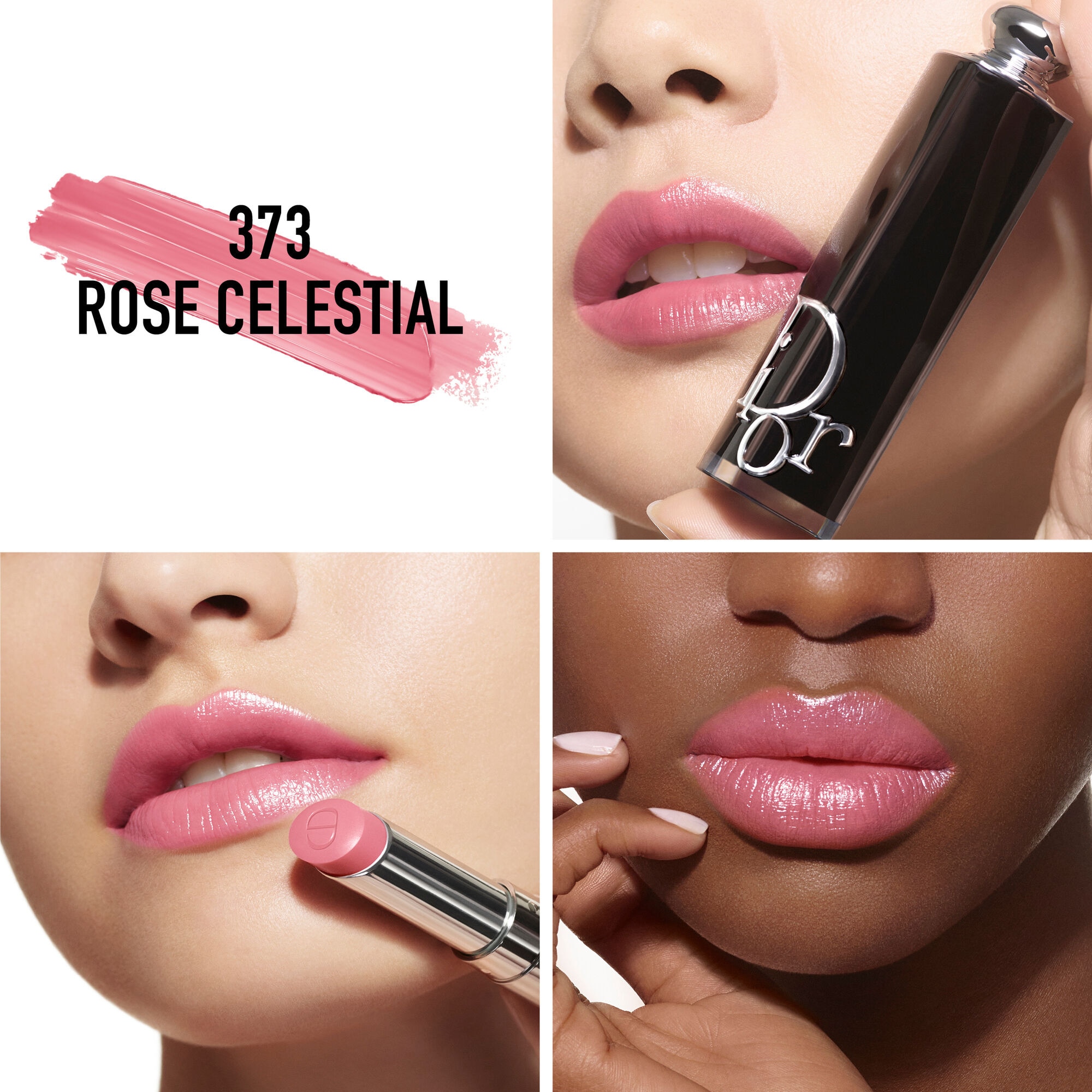 DIOR DIOR ADDICT Rouge à lèvres brillant - 90 % d'origine naturelle - rechargeable 1 of 4