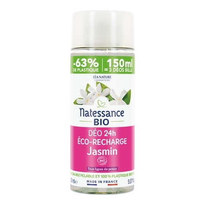 150ML Natessance DÉODORANTS BIO Recharge déodorant jasmin  1 of 1 