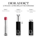 DIOR DIOR ADDICT Recharge rouge à lèvres brillant couleur intense 3 of 4 Recharge rouge à lèvres brillant couleur intense