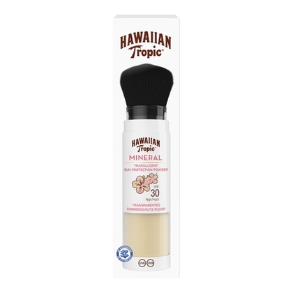 36G HAWAIIAN TROPIC MINERAL Poudre protectrice solaire transparente SPF30  1 of 2 