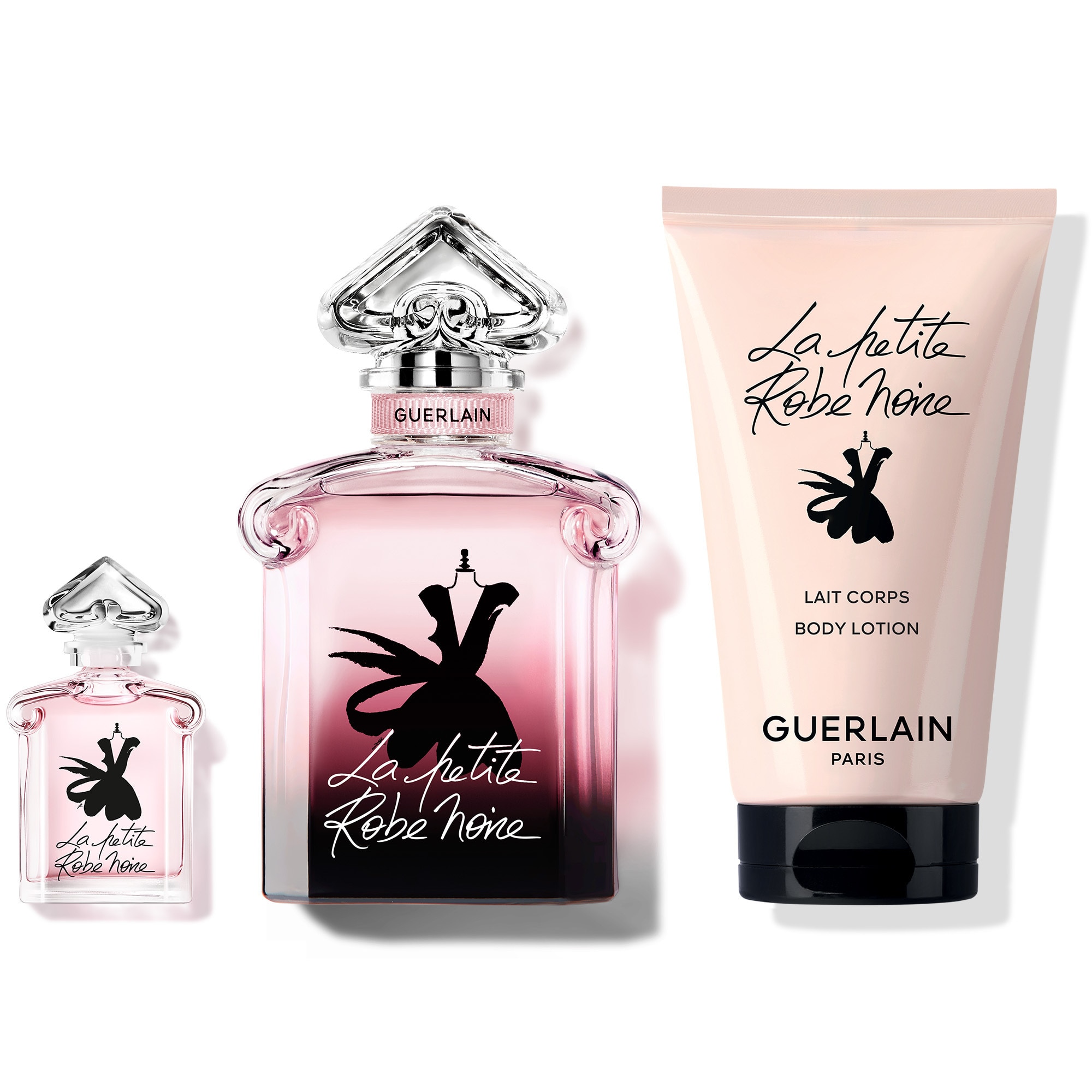  Guerlain LA PETITE ROBE NOIRE Coffret eau de parfum + lait pour le corps + miniature  1 of 4 