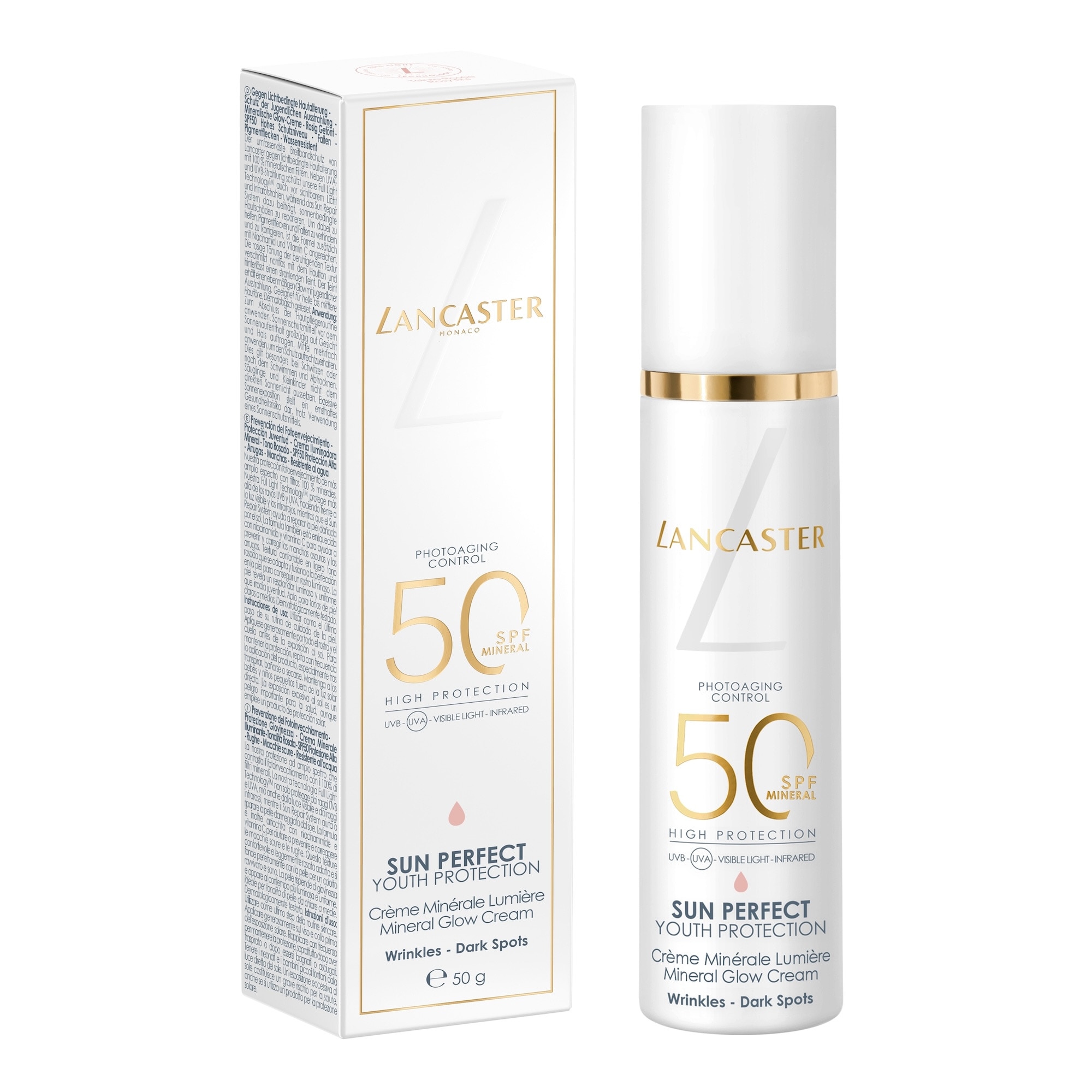 Crème éclat minérale spf50